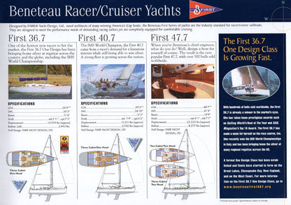 Beneteau 2003 Sail Brochure