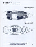 Beneteau 42 Center Cockpit Specification Brochure