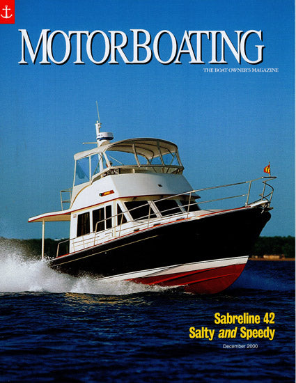 Sabreline 42 Sedan Motorboating Magazine Reprint Brochure