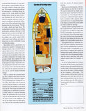 Sabreline 42 Sedan Motorboating Magazine Reprint Brochure