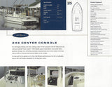 Albemarle 242 Center Console Brochure