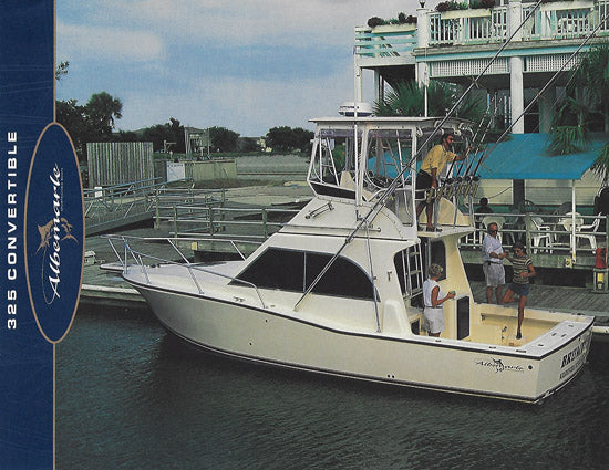 Albemarle 325 Convertible Brochure