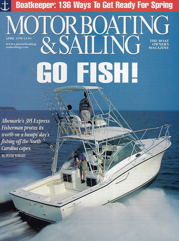 Albemarle 305 Express Motorboating & Sailing Magazine Reprint Brochure