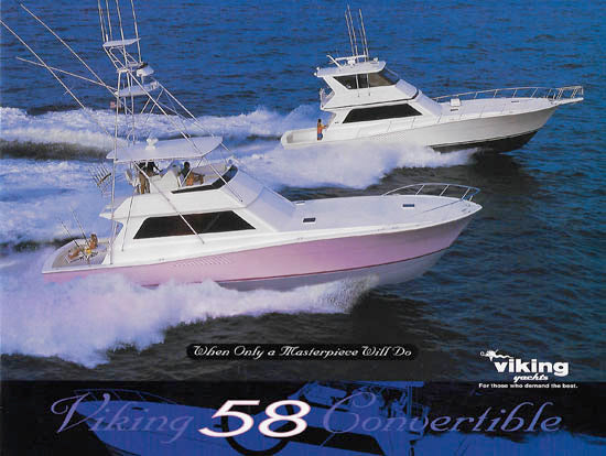 Viking 58 Convertible Brochure