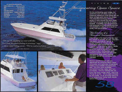 Viking 58 Convertible Brochure