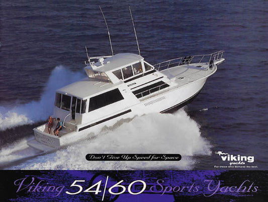 Viking 54 / 60 Motor Yacht / Cockpit Brochure