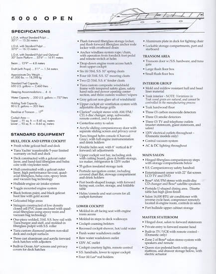 Tiara 5000 Open Specification Brochure