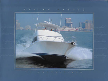 Viking 45 Convertible Brochure