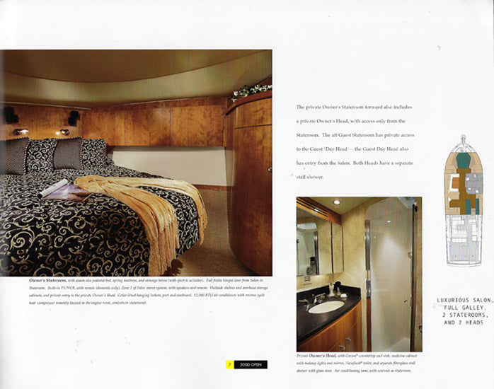 Tiara 5000 Open Oversize Brochure