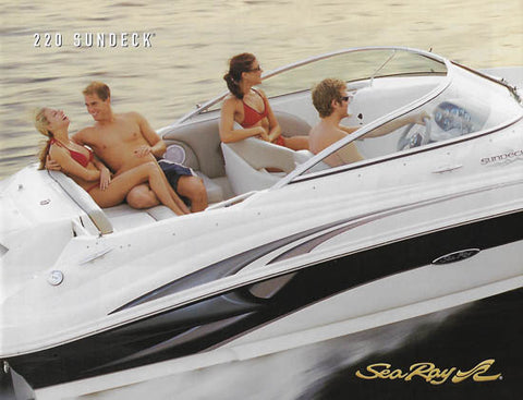 Sea Ray Sundeck 220 Brochure