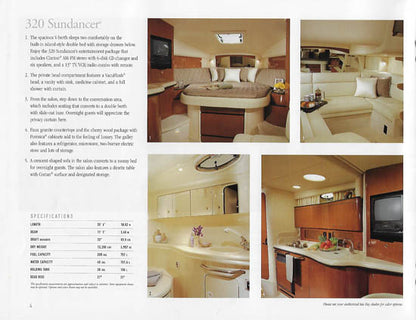 Sea Ray Sundancer 320 Brochure