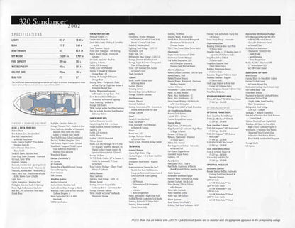 Sea Ray Sundancer 320 Brochure