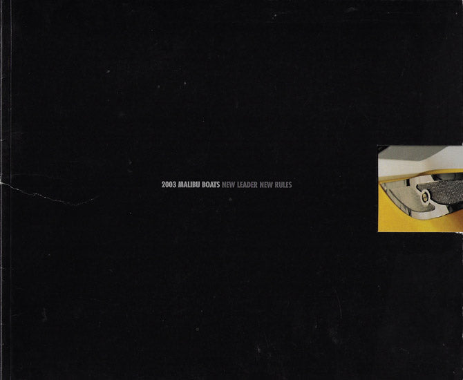 Malibu 2003 Brochure
