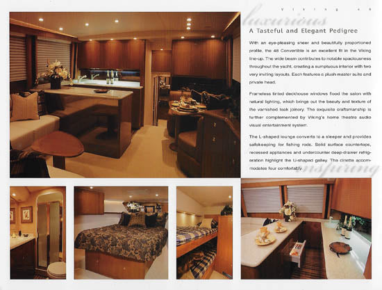 Viking 48 Convertible Brochure