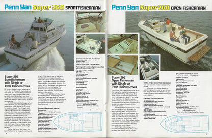 Penn Yan 1983 Yachts Brochure