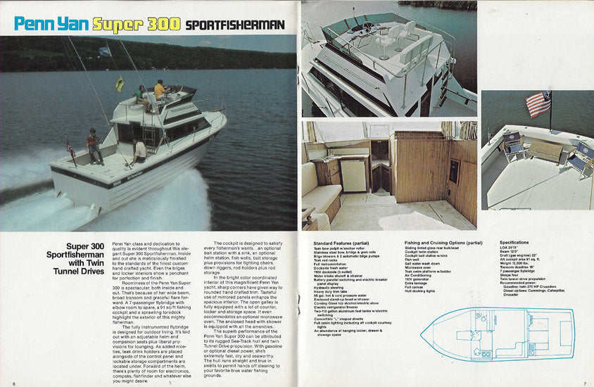 Penn Yan 1983 Yachts Brochure SailInfo I