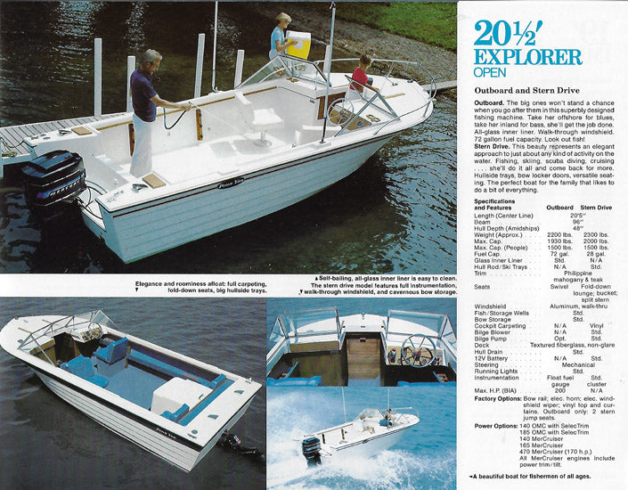 Penn Yan 1978 Outboard Brochure