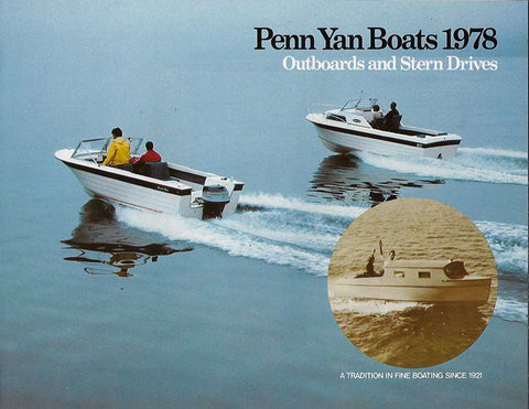 Penn Yan 1978 Outboard Brochure