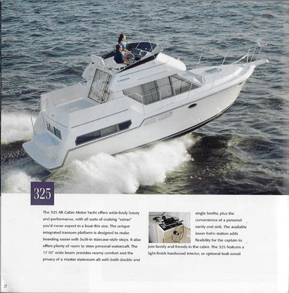 Carver 1996 Oversize Brochure
