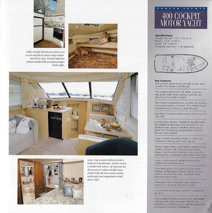 Carver 1996 Oversize Brochure