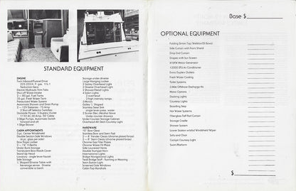 Penn Yan 28 Express Sedan Brochure