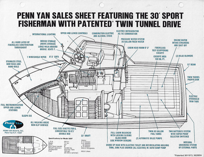 Penn Yan 30 Sport Brochure