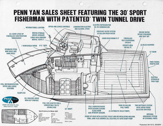 Penn Yan 30 Sport Brochure