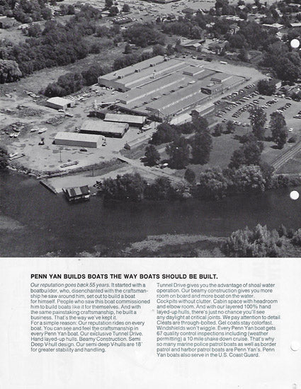 Penn Yan 30 Sport Brochure