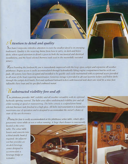 San Juan 38 Brochure