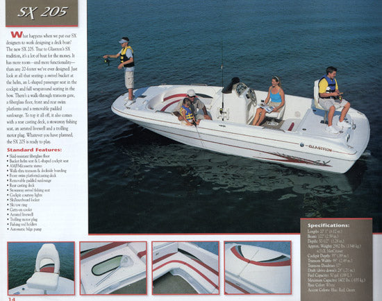 Glastron 2003 Brochure