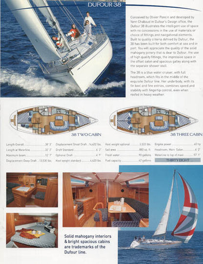Dufour 2003 Brochure