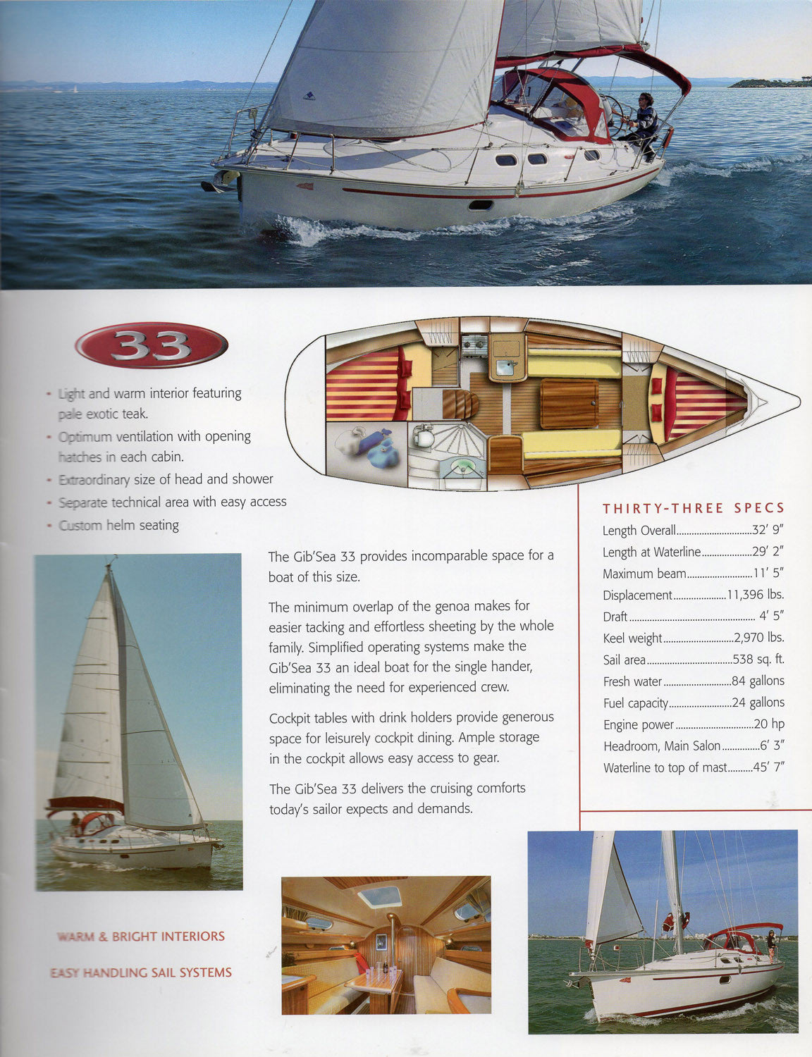 Dufour 2002 Gib'Sea  Brochure
