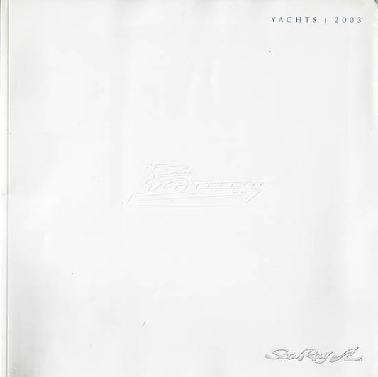 Sea Ray 2003 Yachts Brochure
