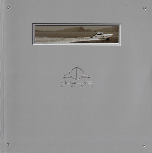 Sealine 2003 Brochure