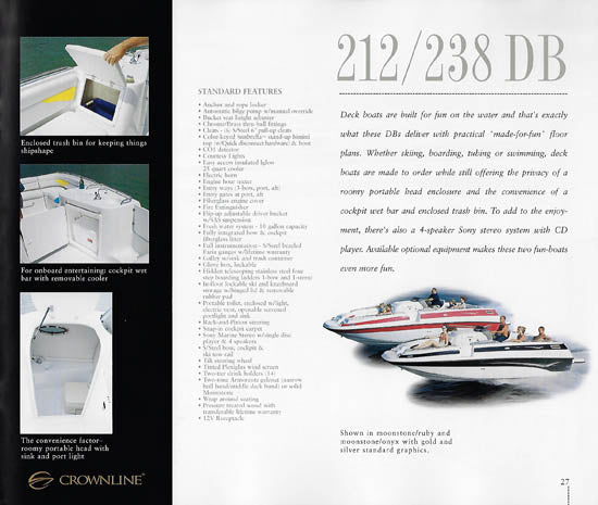 Crownline 2003 Brochure