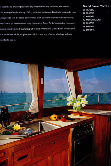 Grand Banks 2002 Brochure