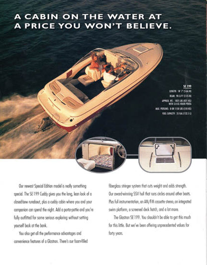 Glastron 1996 Brochure