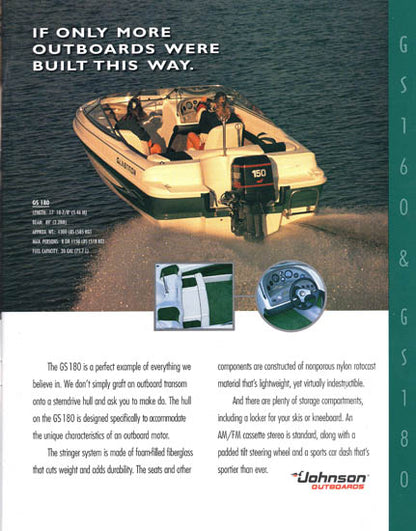 Glastron 1996 Brochure