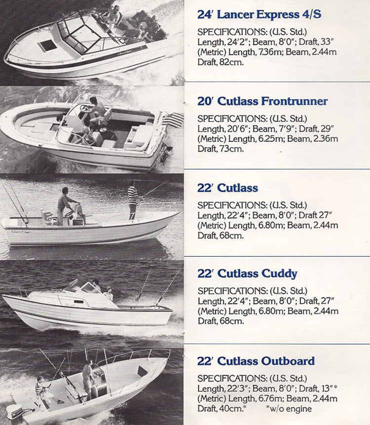 Chris Craft 1978 Full Line Brochure – SailInfo I boatbrochure.com