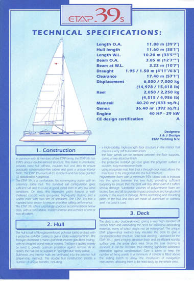 Etap 39s Specification Brochure