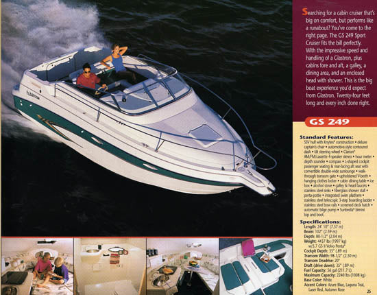Glastron 1999 Brochure