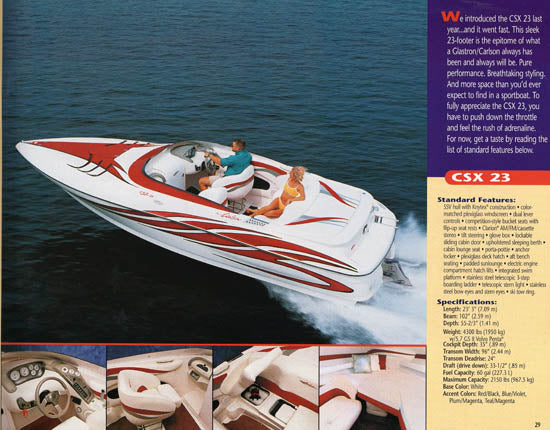 Glastron 1999 Brochure