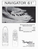 Navigator 61 Specification Brochure