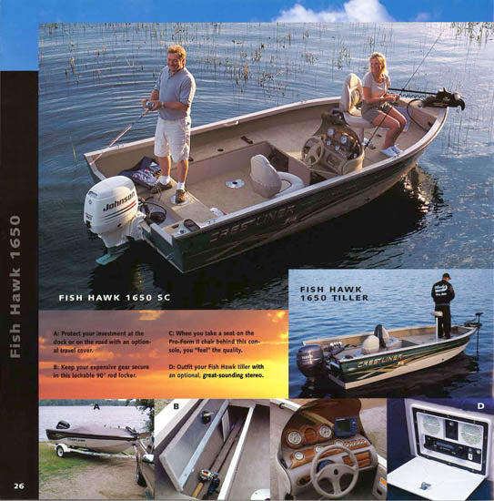 Crestliner 2003 Fishing Brochure