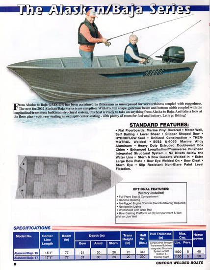 Gregor 2003 Brochure