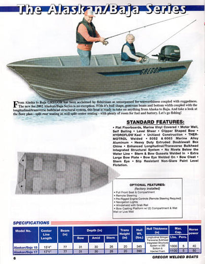 Gregor 2003 Brochure
