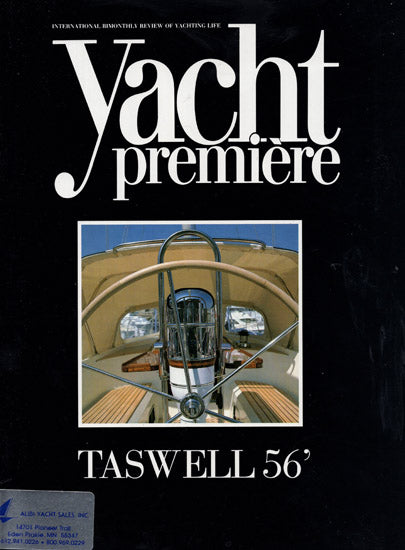 Taswell 56 Yacht Premier Magazine Reprint Brochure
