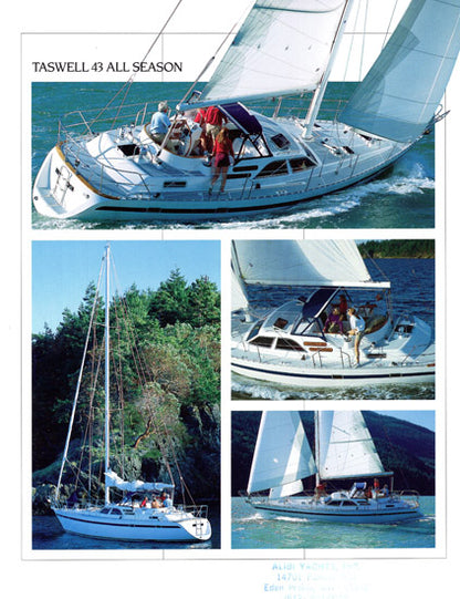 Taswell 43 All Season Brochure