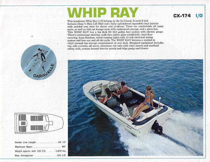 Caravelle 1970s Brochure