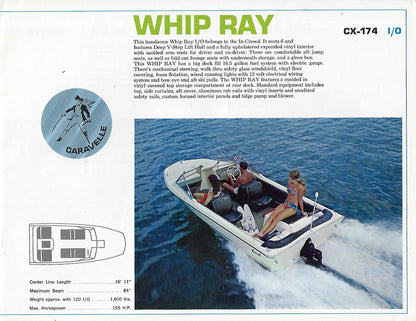 Caravelle 1970s Brochure